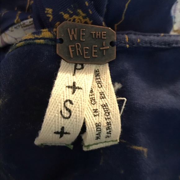 FREE PEOPLE Birds of Paradise Off Shoulder Top - Picture 6 of 7